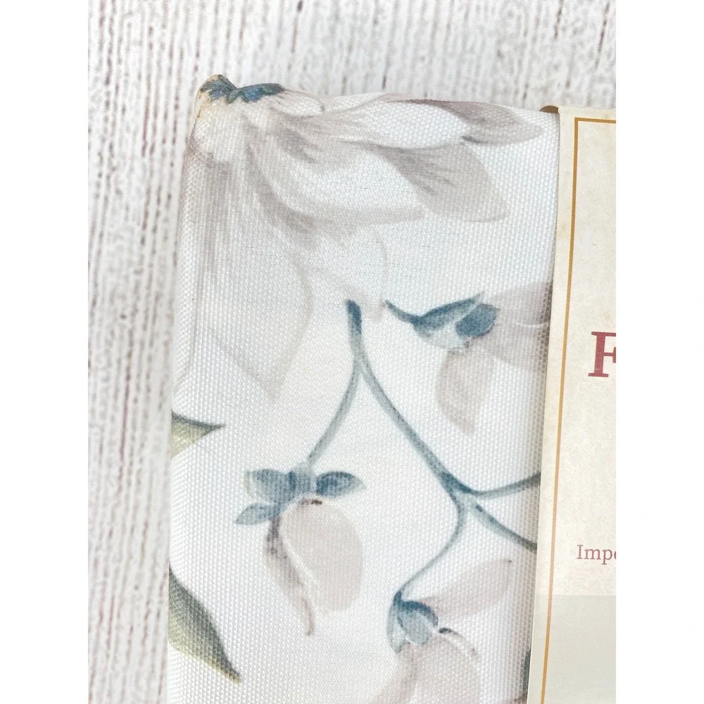 Benson Mills Fall Blossoms Tablecloth 60x84 Floral Spillproof Leaves Autumn